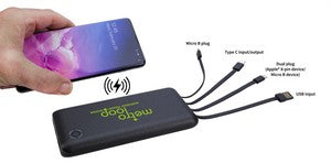 Charge Wave Wireless Power Bank 10,000 mAh