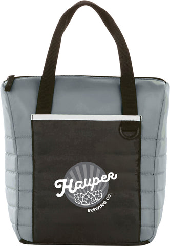 Quilted 12-Can Lunch Cooler