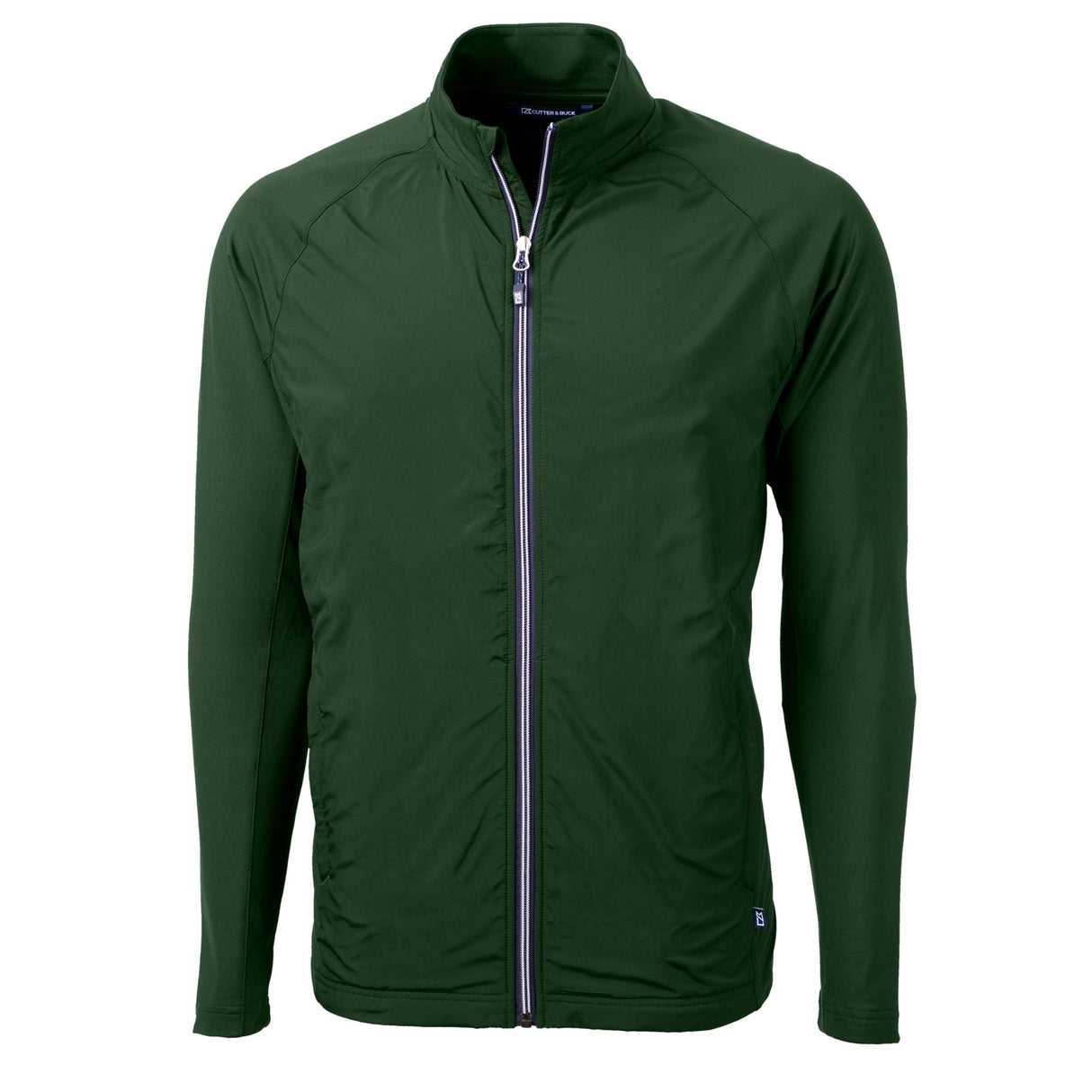 Cutter & Buck Adapt Eco Knit Hybrid Recycled Mens Full Zip Jacket