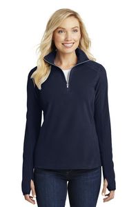 Port Authority® Ladies' Microfleece ½-Zip Pullover Sweater