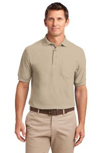Port Authority® Silk Touch™ Polo Shirt w/ Pocket