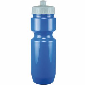 22 Oz. Bike Bottle w/ Push Pull Lid - Solid Colors