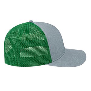 000379 Cap America Poly/Cotton Trucker Mesh Back Cap