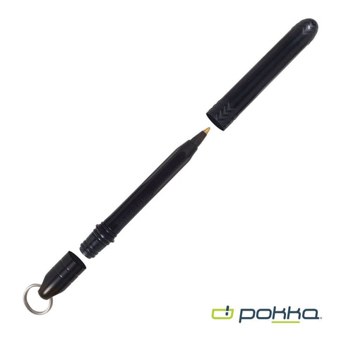 Pokka? Pocket Pen w/Dock & Chrome Keyring in Tin Box