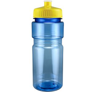 20 Oz. Translucent Recreation Bottle w/ Push Pull Lid