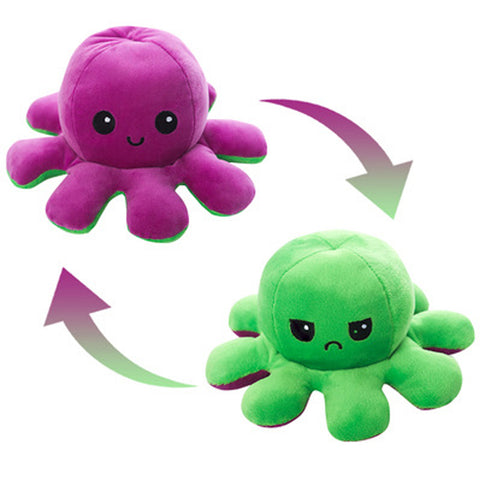 Reverse Octopus Plush Toy
