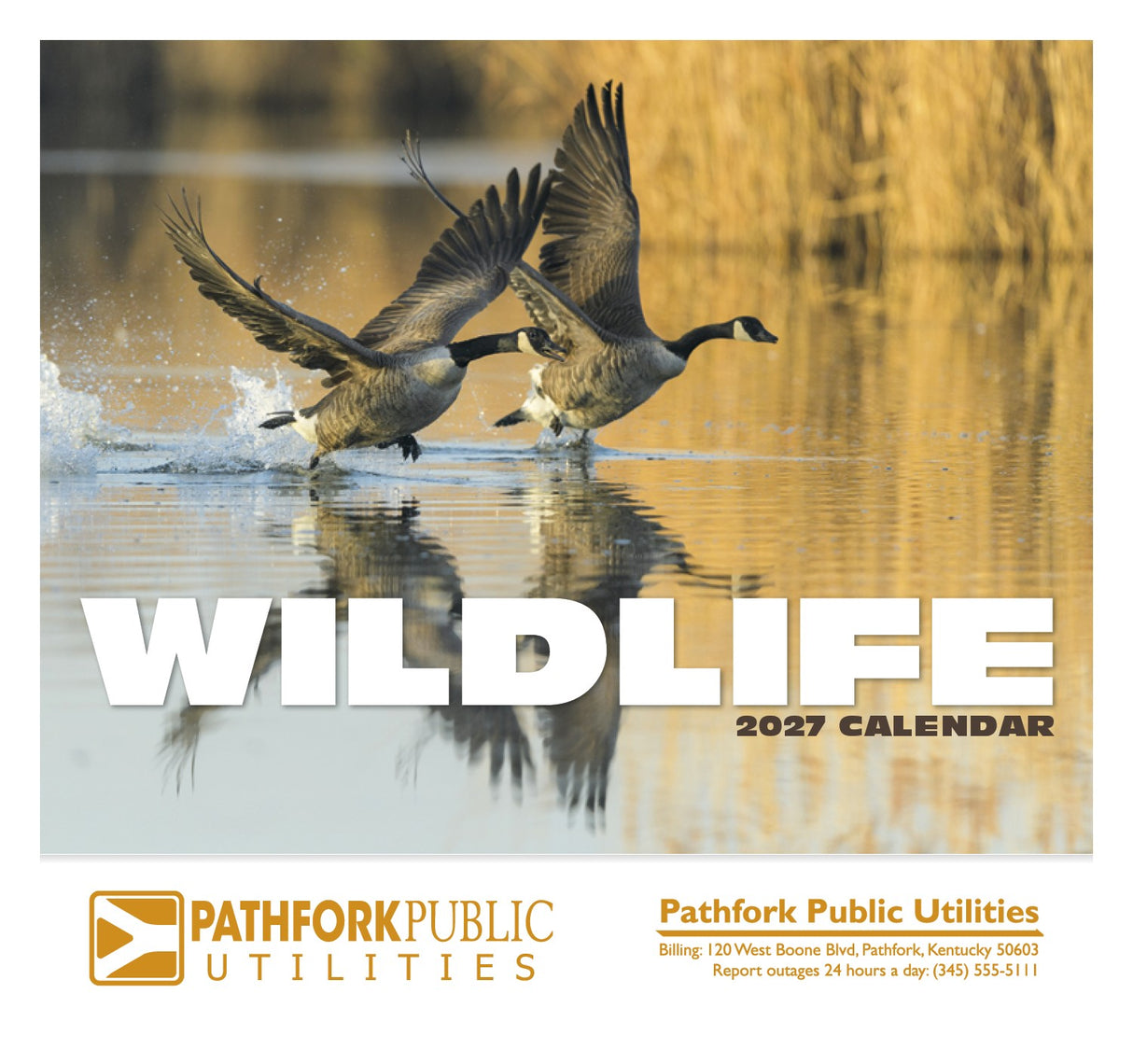 HotLine Products Wildlife Appointment Calendar - Stapled cover image