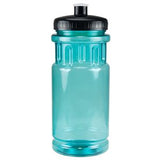 Translucent Aqua Blue/Black Lid  Blank