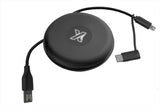 SCX Innovative Design™ 3-in-1 Travel Cable