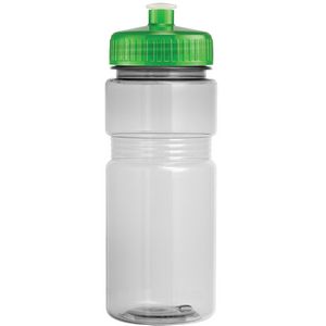 20 Oz. Translucent Recreation Bottle w/ Push Pull Lid