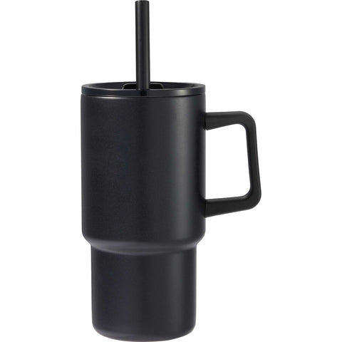 Summit 18oz Recycled Vacuum Insulated Mug w/ Straw