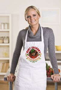 100% Spun Polyester Full Length Sublimated Apron