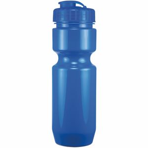 22 Oz. Bike Bottle w/ Flip Top Lid - Solid Colors