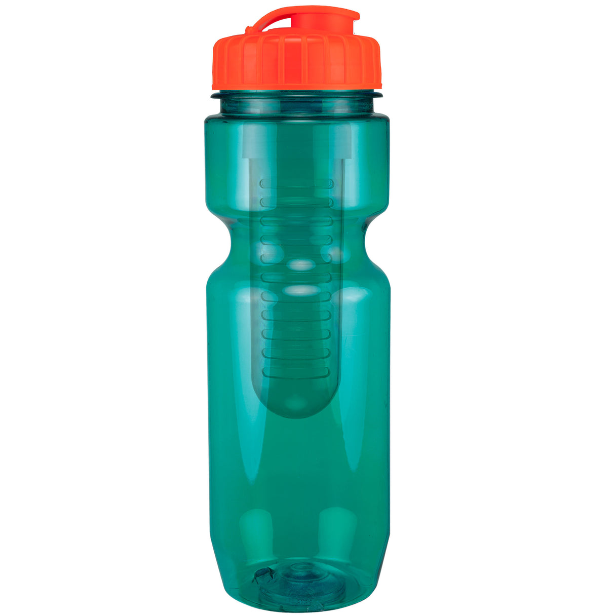 Aqua Blue/Translucent Orange Lid