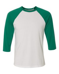 White/Kelly Green Blank