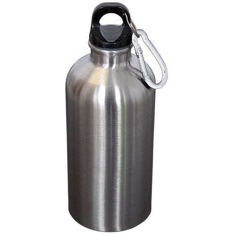 500 Ml (17 Fl. Oz.) Stainless Steel Bottle With Carabiner