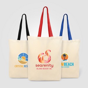 Sumatra - 10 oz. Cotton Canvas Tote Bag - Heat Transfer