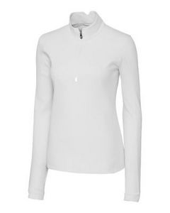 Cutter & Buck Traverse Stretch Quarter Zip Womens Pullover