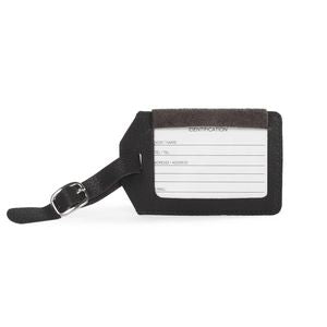 000902 Bugatti Leather Luggage Tag