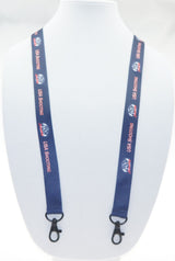3/4" Digitally Sublimated Lanyard w/ Double Standard Attachment