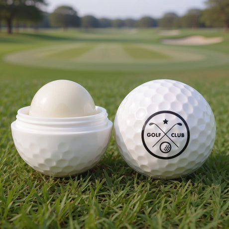 Golf Ball Lip Moisturizer Container