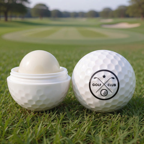 Golf Ball Lip Moisturizer Container