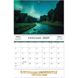 Luxe Amazing Nature Stapled Wall Calendar