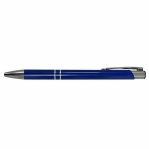 HAMILTON2 Aluminum Barrel, Metallic clip Plunger Action Ball Point Pen (Stock 3-5 Days)
