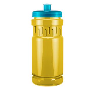 Yellow/Translucent Aqua Blue Lid Blank
