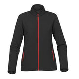 BLACK/BRIGHT RED