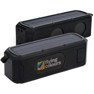 9W Solar Waterproof Bluetooth® Speaker/Power Bank