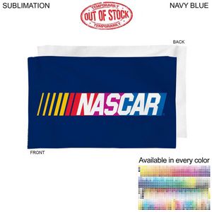 000580 Plush and Soft Velour Terry Cotton Blend Colored Sports, Sweat Towel, 12x18, Sublimated Edge to Edge