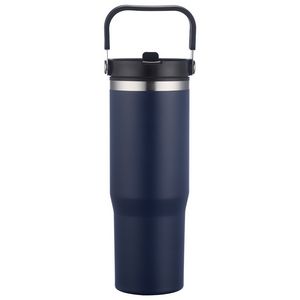 Oreno 30 oz Stainless Steel/Polypropylene Travel Tumbler