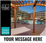 Galleria Wall Calendar 2026 Homes
