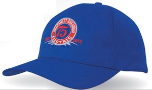 000959 Breathable Poly Twill Cap w/6 Panel Profile
