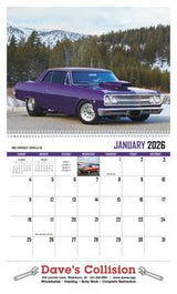 Street Thunder Appointment Calendar - Spiral 2026 Calendar
