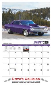 Street Thunder Appointment Calendar - Spiral