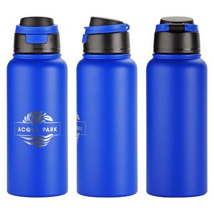 Cabrio 32 oz Recycled Stainless Steel Vacuum Insulated Bottle