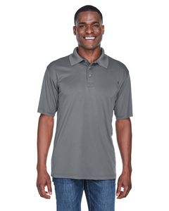 ULTRACLUB Men's Cool & Dry Sport Performance Interlock Polo