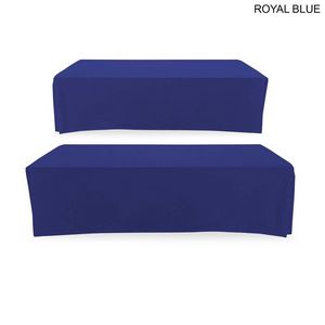 72 Hr Fast Ship - Polycotton Twill Table Throw for 8' Table, Drape style, 4 sided, Closed Back