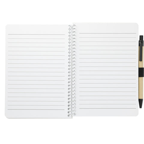 5'' x 7'' FSC® Mix Spiral Notebook with Pen