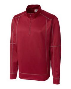 Clique Helsa Performance Mens Half Zip Pullover Sweatshirt