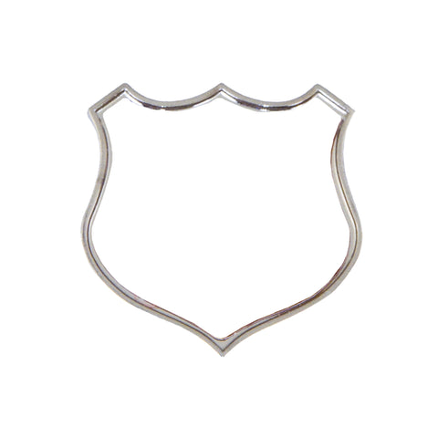 SOS Lapel Pin - Shield 1''