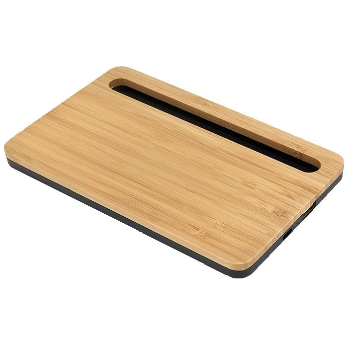 5W Bamboo Desktop Wireless Charger