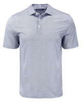 Cutter & Buck Pike Eco Diamond Dot Print Recycled Mens Big & Tall Polo