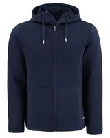 Cutter & Buck Roam Epic Comfort Recycled Mens Full Zip Hooded Jacket