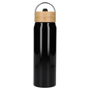 Billy 26oz Eco-Friendly Aluminum Bottle W/ FSC® 100% Bamboo Lid