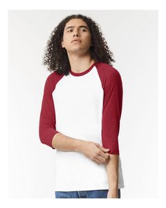 American Apparel® Unisex CVC Raglan Tee Shirt