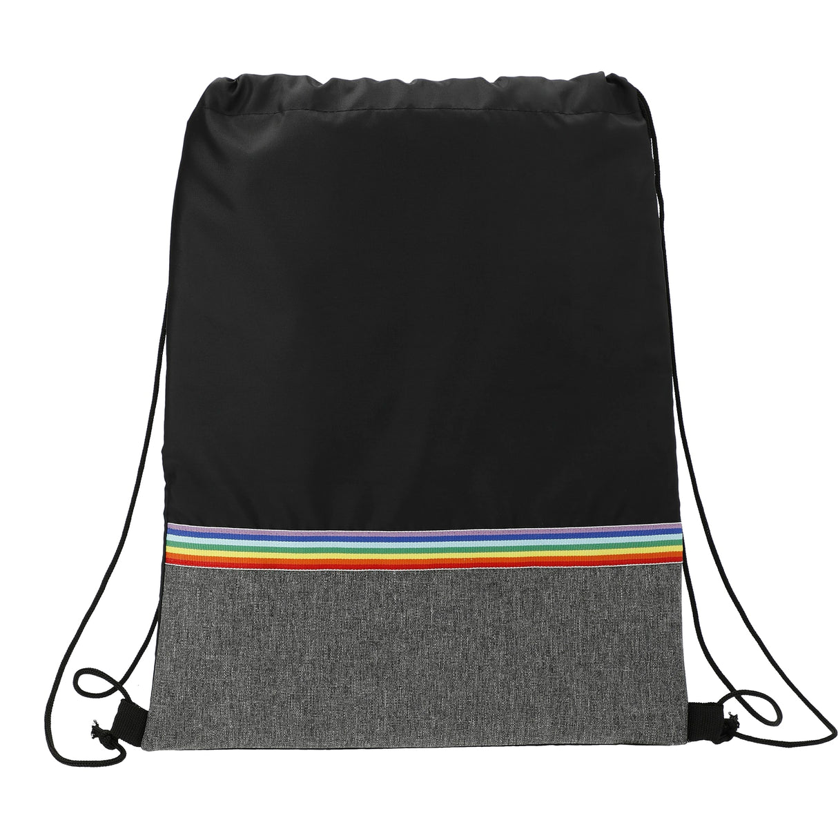 Rainbow rPET Drawstring Bag
