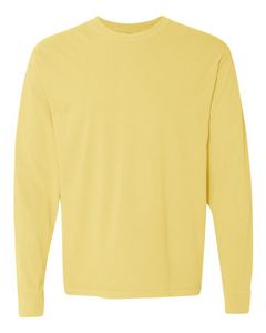 Comfort Colors® Garment-Dyed Heavyweight Long Sleeve T-Shirt